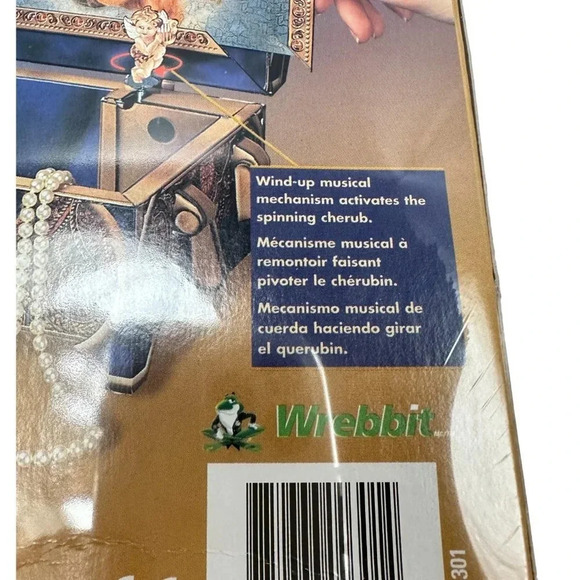 Wrebbit 3D Creations The Music  Box Working Music Sealed Craft New - Picture 5 of 10
